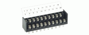 Dual Level PCB Barrier Terminal Blocks CBP120-02