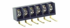 PCB Tri-Barrier Terminal Blocks CBP90-04